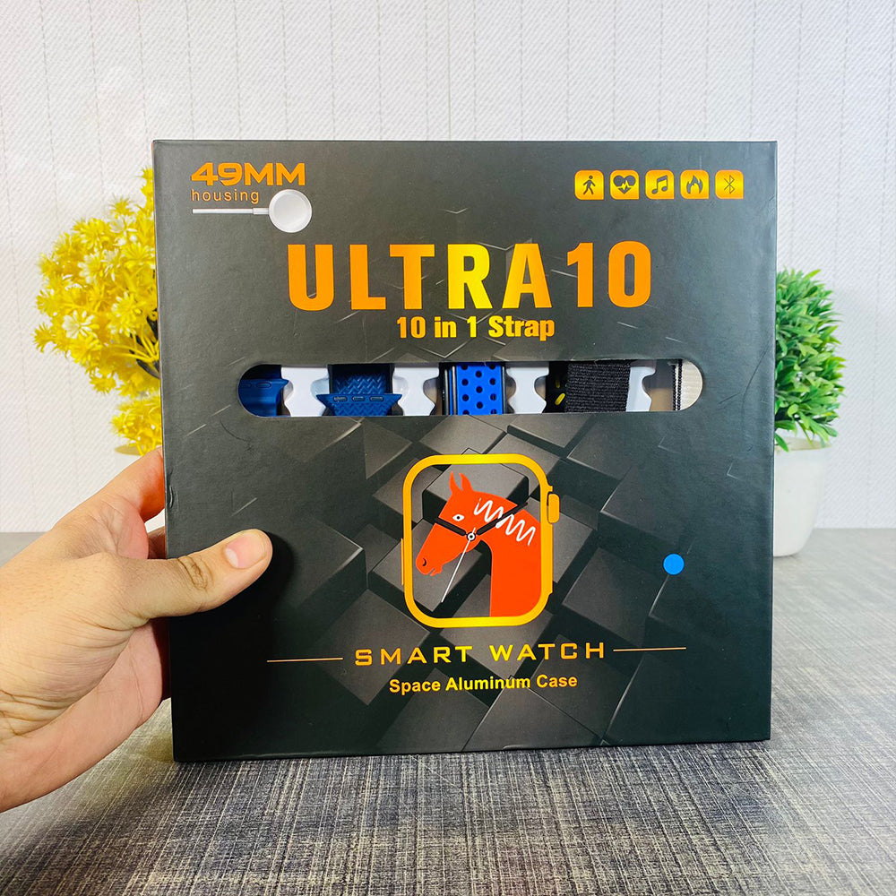 Ultra 10 Smartwatch - (10 in 1 Pack)
