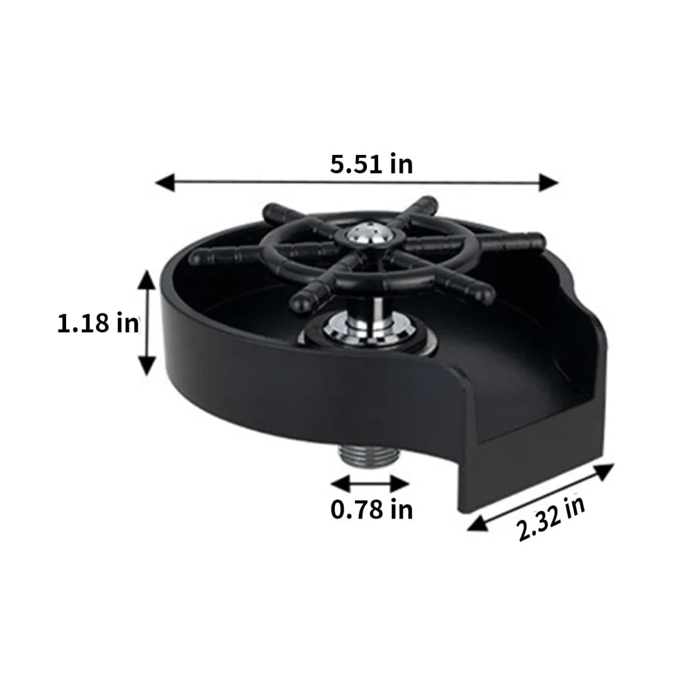 Glass Rinser & Washer for Kitchen Sink