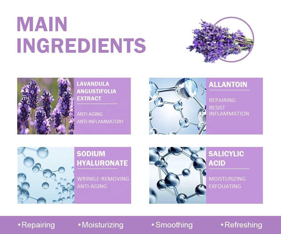 Foot Peel Mask 2 Pack Lavender Exfoliating Foot Mask Booties Moisturizing Socks for Peeling off Calluses and Dead Skin Repairs Rough Heels Foot Care