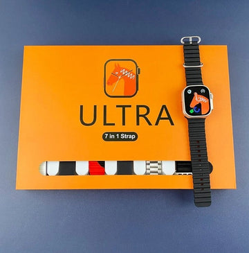 7-in-1 Smartwatch Set | Ultra Watch + 7 Colorful Straps